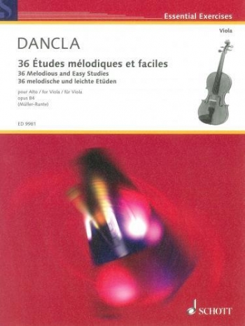 36 Melodius And Easy Studies: Op 84: Viola
