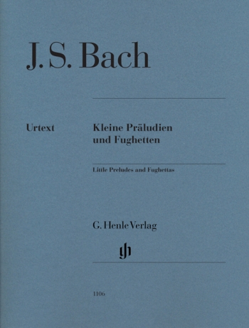 Little Preludes And Fughettas: Editions Without Fingering Piano (Henle)