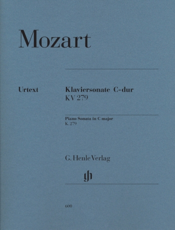 Sonata C Major: Kv279 Piano (Henle)