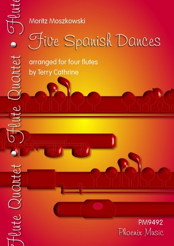 Five Spanish Dances: Flute Quatet