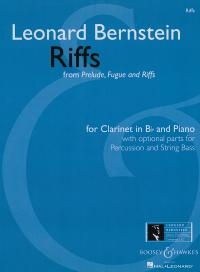Riffs From Preludes, Fugue and Riffs: Opt Percussion: Clarinet & Piano  (Boosey & Hawkes)