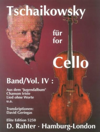 Tchaikovsky For Cello: Vol.4