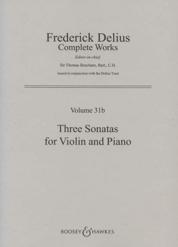3 Sonatas: Vol 31B: Violin and Piano