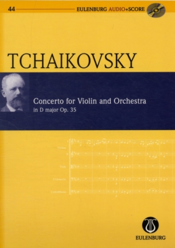 Violin Concerto: Op35: Miniature Score (Audio Series No 44)