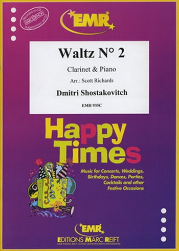 Waltz: No 2: Clarinet & Piano