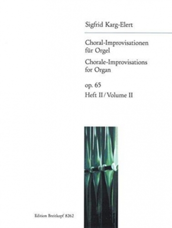 Chorale Improvisation: Op.65: Vol.2 Nos.12-22: Organ (Breitkopf)