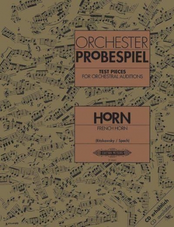 Test Pieces For Orchestral Auditions Horn (Orchester Probespiel)