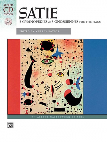 3 Gymnopedies 3 Gnossiennes: Piano Book & CD (Alfred)