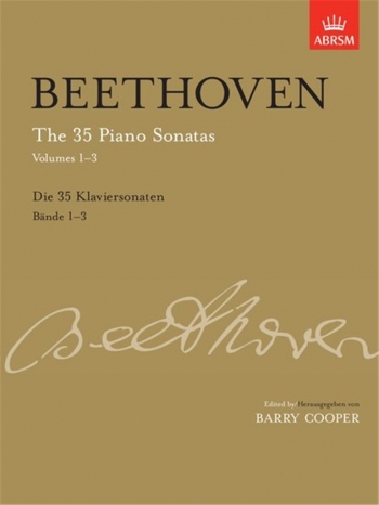 The 35 Piano Sonatas: Slipcase: Vol.1-3: Piano (ABRSM)