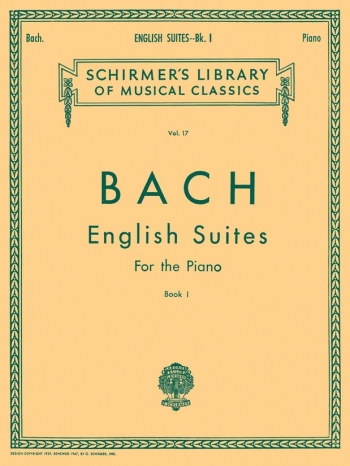 English Suites Book 1: Piano (Schirmer)