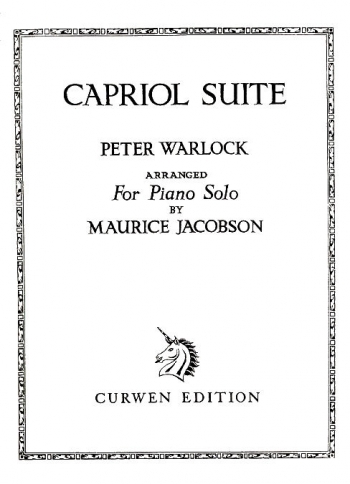 Capriol Suite : Solo Piano