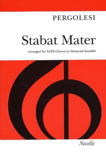Stabat Mater: SATB: Vocal Score  (Novello)