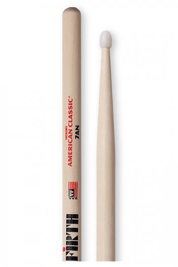 Drum Stick 7AN: Vic Firth American Classic: Hickory Wood Tip