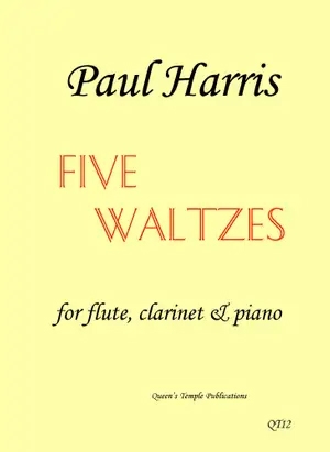 Five Waltzes: Trio: Flute Clarinet & Piano