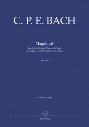 Magnificat WQ215 SATB: Vocal & Organ (Barenreiter)