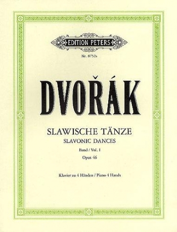 Slavonic Dances Op.46 Vol.1 Piano Duet (Peters)