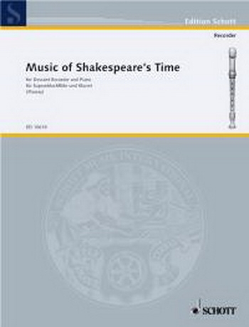 Music Of Shakespeares Time: Recorder and Piano