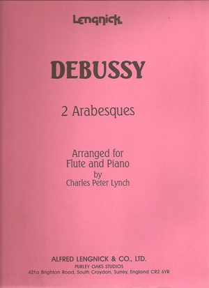 Duex Arabesques: Flute & Piano (Lengnick)