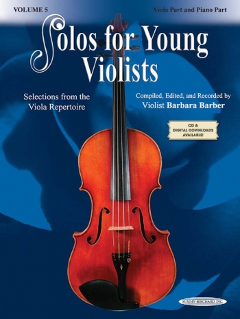 Solos For Young Violists Vol.5 Viola & Piano  (barber)
