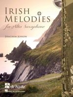 Irish Melodies Alto Saxophone: Book & CD