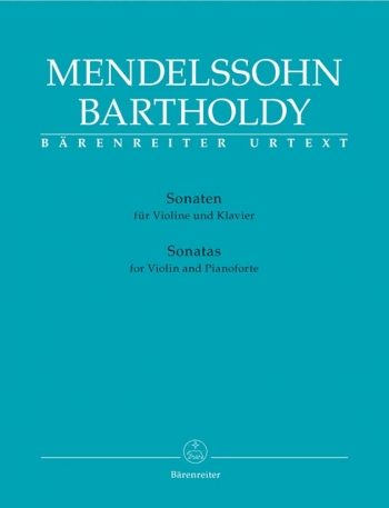 Sonatas For Violin and Piano (Barenreiter)