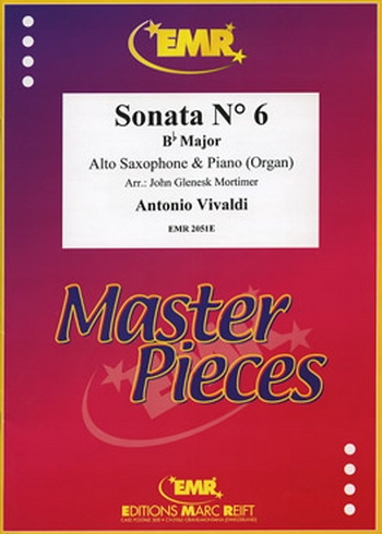 Sonata No.6: Bb Major: Alto Saxophone