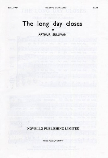 The Long Day Closes: Vocal: SATB