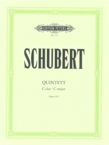 Schubert: String Quintet C Maj D956: Parts 2Vln.Vla.2Vc (Hermann)