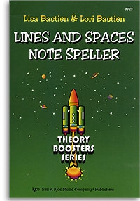 Bastien: Lines and Spaces Note Speller: Theory Booster Series: Workbook