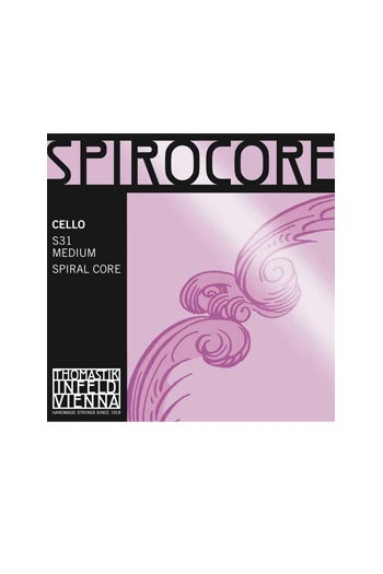 Spirocore Cello String Set - 4/4 Medium Tension