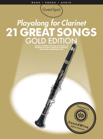 Guest Spot 21 Great Songs Gold: Clarinet: Book & Audio Download (Soundwise)