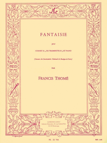 Fantasie: Cornet and Piano (Leduc)