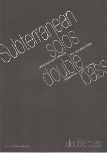 Subterranean Solos: Double Bass