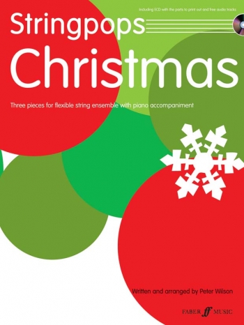 Stringpops: Christmas: Flexible String Ensemble: With Piano Accompaniment & Cd