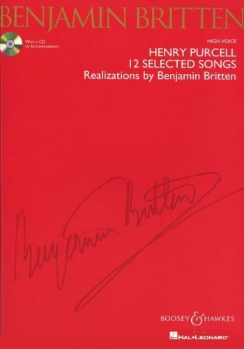 12 Selected Songs: Vocal: High Voice: Book And Cd