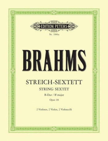 String Sextet In Bb Major Op.18 Set Parts (Peters)