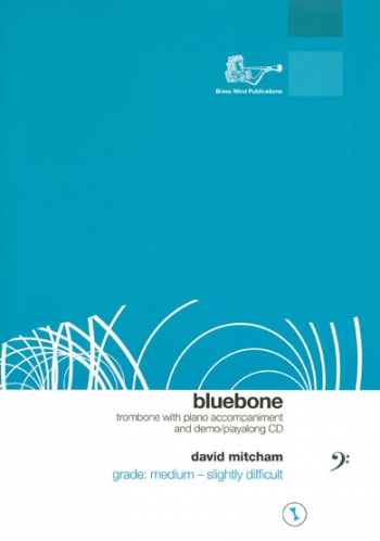 Bluebone Bass Clef Trombone - Book And CD (Mitcham)