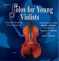 Solos For Young Violists Vol.1 Cd Only (barber)