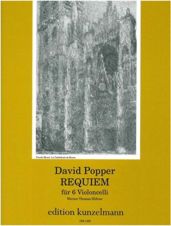 Requiem: 6 Cellos: Parts (Arr Thomas Mifune)
