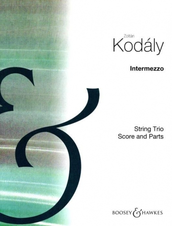 Intermezzo For String Trio: Score And Parts