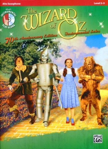 The Wizard Of Oz Instrumental Solos For Alto Saxophone: Bk&CD