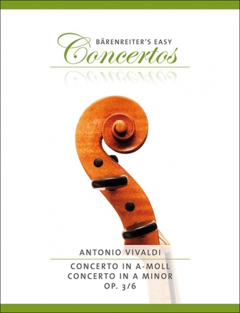 Concerto A Minor Op.3/6: RV356 Violin & Piano (Barenreiter)