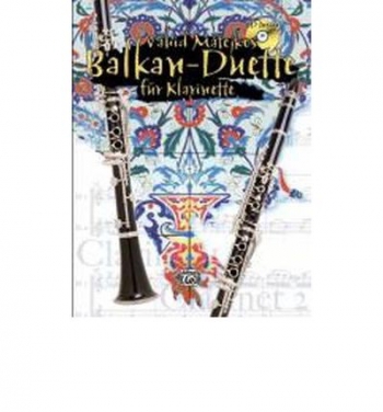 Balkan Duets For Clarinets; Book & Cd (Vahid Matejkos)