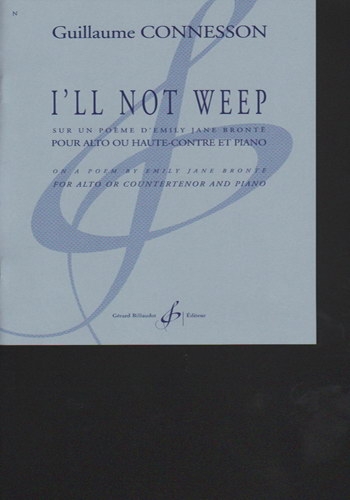 Ill Not Weep: Vocal And Piano