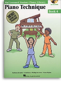 Hal Leonard Student Piano Library: Book 4: Piano Technique: Book And Cd