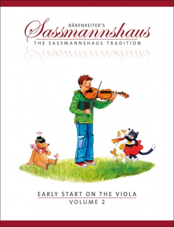 The Sassmannshaus Tradition. Early Start On The Viola, Volume 2
