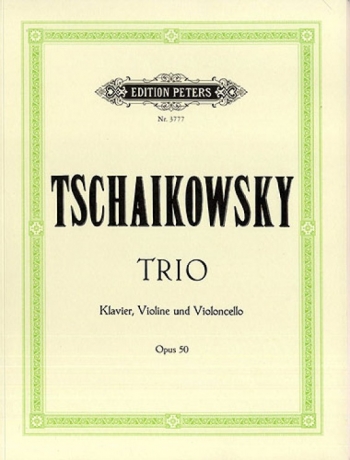 Piano Trio: Op50: A Minor: Piano Trio (Peters)