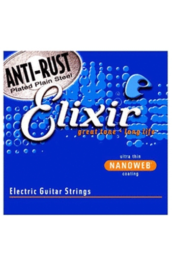 Elixir Electric Guitar Nanoweb Light / Heavy 10-52