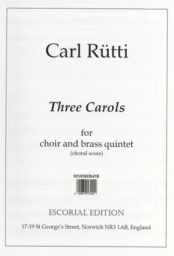 Three Carols: Vocal SATB & Organ