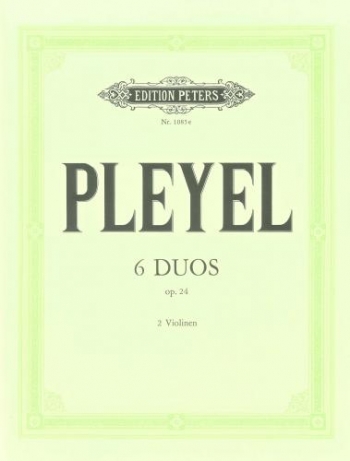 6 Duos Op.24 Violins (Peters)